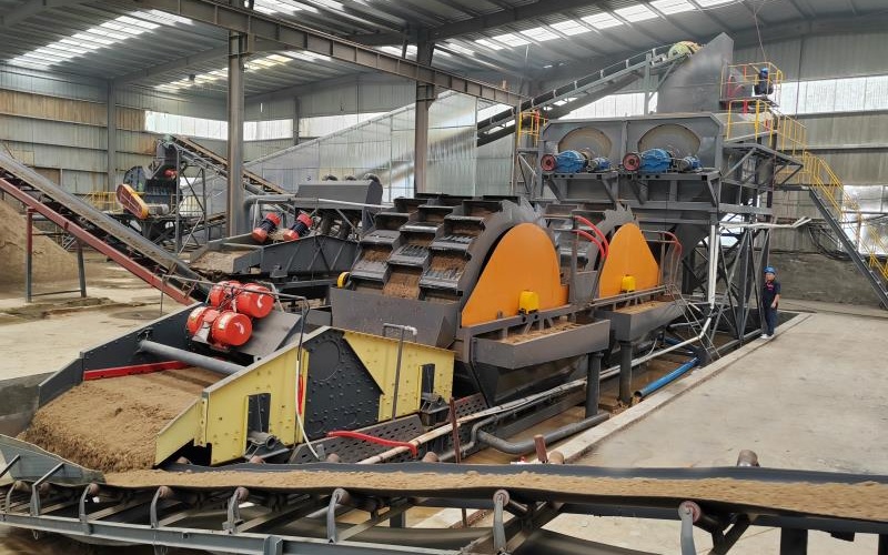 洗砂脫水一體機(jī)——砂石處理的智能化幫手